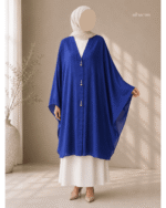 Navy Blue Kaftan Style Gown