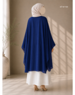 Navy Blue Kaftan Style Gown - Image 2